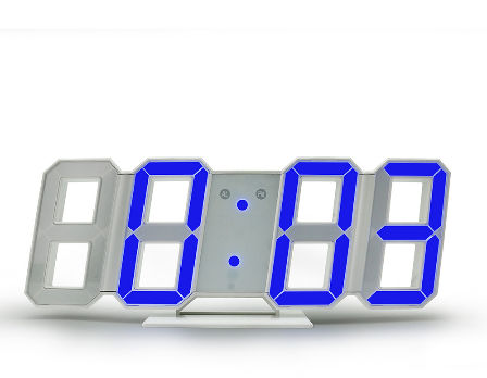 digital clock 3d