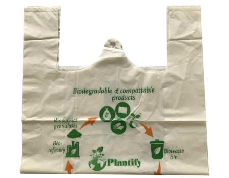 Eco Friendly Wholesale Cornstarch Custom Color Printed 100% Biodegradable  Compostable Plastic Garbage Bags on Roll - China Garbage Bags and Trash Bag  price