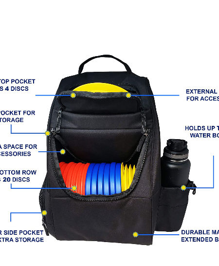 frisbee backpack