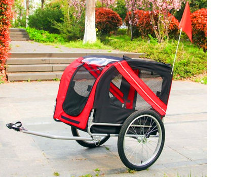 large dog bike trailer