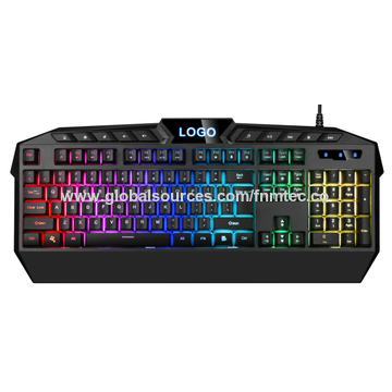 China Micro recording function big size membrane gaming keyboard with ...
