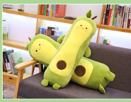 big avocado plush pillow