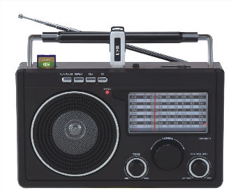 R-027USB RADIO RECARGABLE FM  AM  SW  USB  TF 