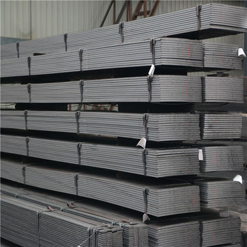 China Hot rolled Q235 black carbon steel flat bar on Global Sources ...