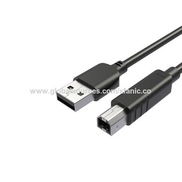 China USB Cable Type B USB-A 2.0 Male To USB-B 2.0 Male Printer ...