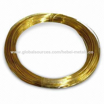 China Brass Wires with two-component alloys based on zinc and copper on ...