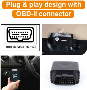 China 4G LTE CAT M1 NB IOT GPS Tracking With Remote OBDll Diagnostic ...