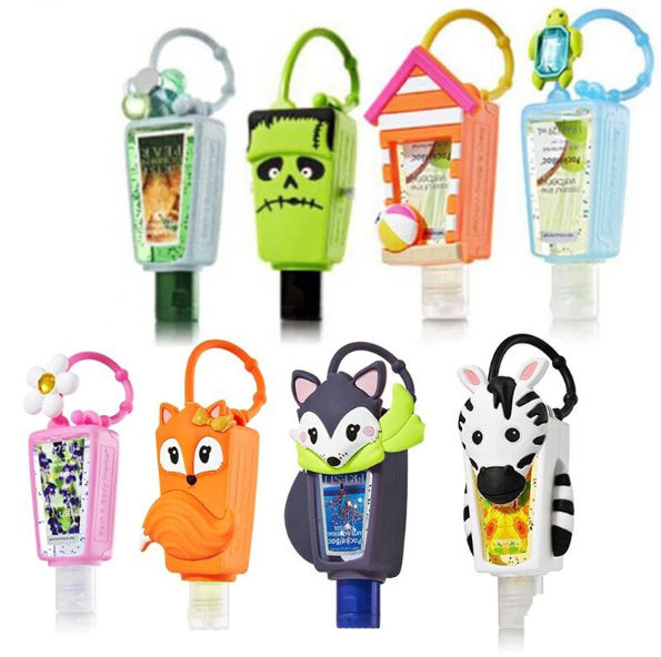 Silicone Hand Sanitizer Holder, Embroidered patches manufacturer