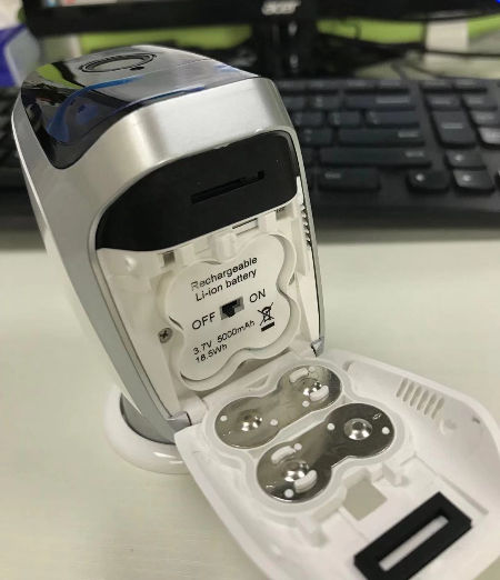 powered by battery