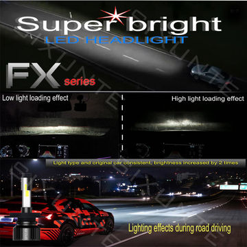 Automotive LED Headlights  Super Bright H4 LED Vehicle Lights