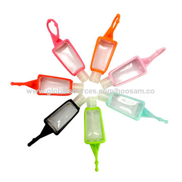 Silicone Hand Sanitizer Holder  Embroidered patches manufacturer