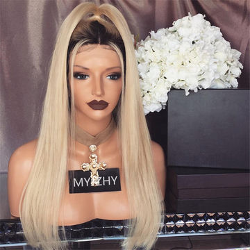 Front Wigs Blonde Wig In Ponytail Phoebe Natural Blonde Ponytail