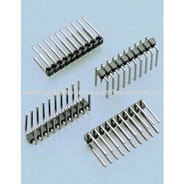 Taiwan 2.54mm Pin Header H=2.54mm Single Row U Type on Global Sources ...
