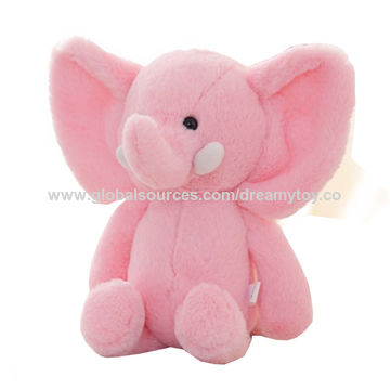 Ty, Toys, Large Pink Big Eyes Dolphin By Ty