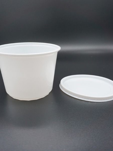 HCC PP Plastic Microwavable Soup Bowls with Lids, 150ct