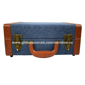 Tocadiscos con Altavoces Incorporados/Vinilo/Portátil/Tocadiscos Estilo Vaquero - Ideal para B2B