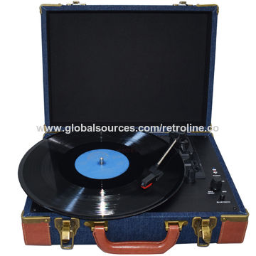 Tocadiscos con Altavoces Incorporados/Vinilo/Portátil/Tocadiscos Estilo Vaquero - Ideal para B2B