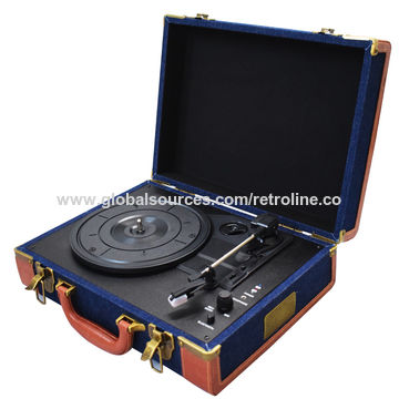 Tocadiscos con Altavoces Incorporados/Vinilo/Portátil/Tocadiscos Estilo Vaquero - Ideal para B2B