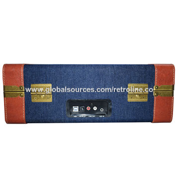 Tocadiscos con Altavoces Incorporados/Vinilo/Portátil/Tocadiscos Estilo Vaquero - Ideal para B2B