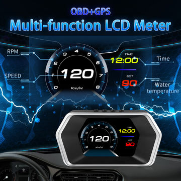 Affichage tête haute S7 5,8 pouces voiture GPS HUD / OBD2