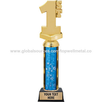 Copa de trofeo dorada, 5 1/2 pulgadas, copas de trofeo de oro brillante,  ideal para recuerdos de trofeos personalizados, grabado gratis