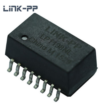 Buy Single Port 1000 BASE-T Ethernet Transformer with PoE, LP6062ANL -  Link-PP