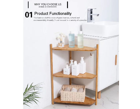 China3 Tier Bamboo Freestanding Floor Stand Corner Shower Storage Shelf Toilet Display Holder On Global Sources - Bathroom Standing Shelf China3 Tier Bamboo Freestanding Floor Stand Corner Shower Storage Shelf Toilet Display Holder On Global Sources - Bathroom Standing Shelf