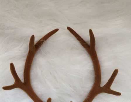 deer antler headband diy