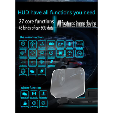 Buy Wholesale China New Design M12 Obd2 Head Up Display Gps Digital Gauge Car  Hud & Car Hud at USD 14.5