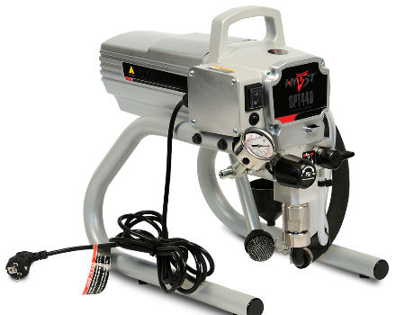 China Hyvst Airless Paint Sprayer Spt440 Spray Paint Machine With Piston Pump Skid Mounted On Global Sources Airless Paint Sprayer Paint Machine Paint Sprayer