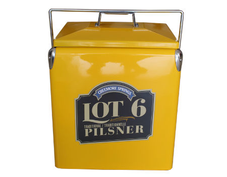 Beer Ice Box China13L retro outdoor metal beer ice cooler box with stainless steel ...