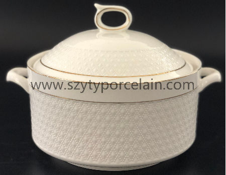 factory direct supply ceramic soup stock
