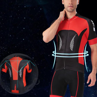 Cycling Jersey And Shorts Set Men Breathable Bike Shirt Summer Outdoor Youth Bicycle Clothing