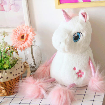 sloth unicorn plush