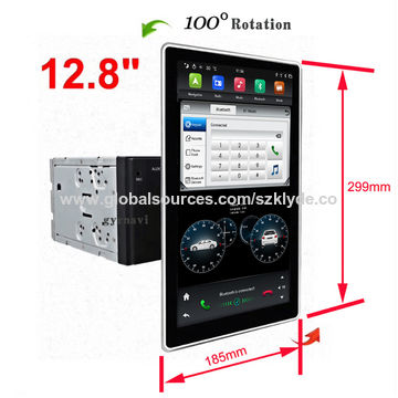 PX6 2 DIN 12.8 Android 9.0 Universal Car DVD Reproductor 100