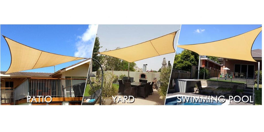 ChinaSun Shade Sail Rectangle Sand Outdoor UV Block Sail Shades for ...