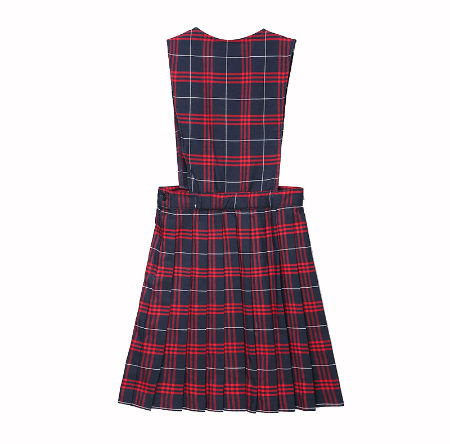 maroon pinafore school