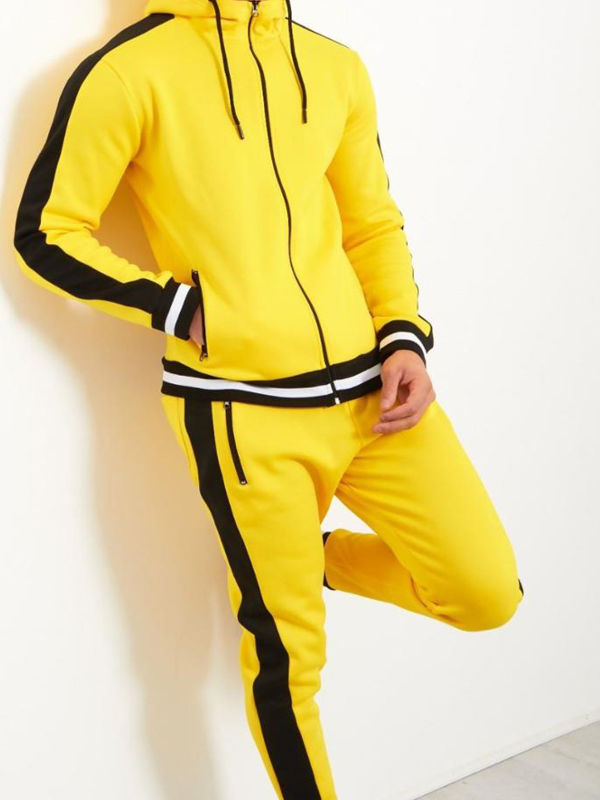 Designer 2pc Jogging Set Sweat suit with reversible Jacket