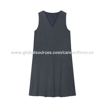 Girl's Pinafore Dress, School Uniform HC1