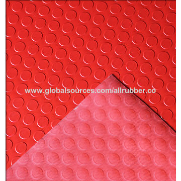 China Round Dotted PVC Vinyl Floor Roll/PVC Floor Mat on Global Sources ...