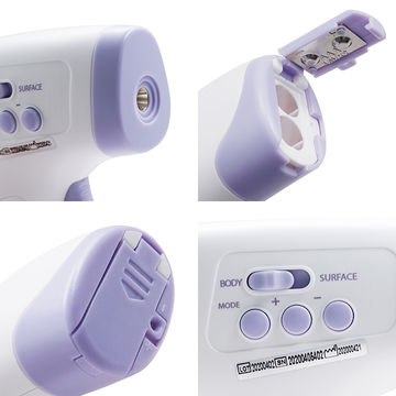 FDA 510K Clase 2 Ir Termómetro Pistola Digital Lazer Sin Contacto Termómetro de La Frente Para Niños Adultos