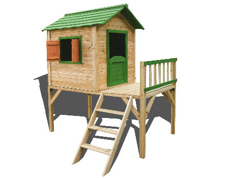 China Hot Cubbyhouse Play Houses, Wooden Outdoor Playhouse