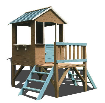 China Hot Outdoor Furniture Wooden, Wooden Outdoor Playhouse