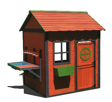 China Wooden Outdoor Playground On, Outdoor Playhouse Furniture