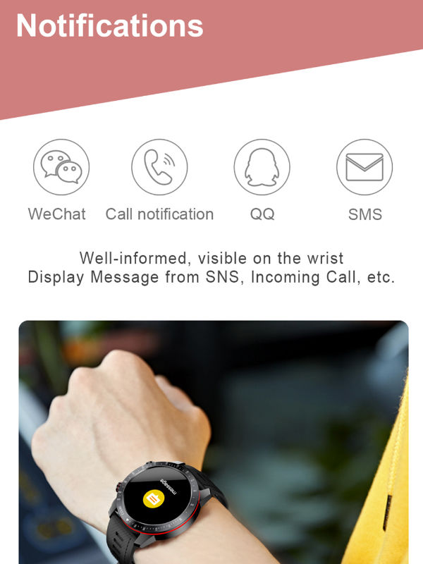 China 2020 Smart Watch Waterproof FitnessTracker Heart Rate Smart watches