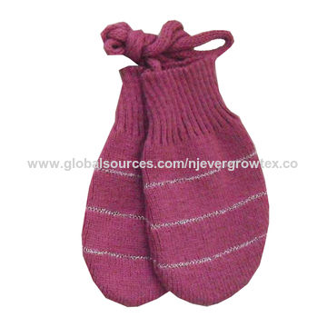 Gants d'hiver en laine pour bébés garçons et filles, mitaines