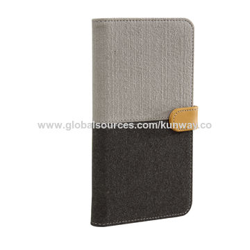 Capa de tecido com sobremoldagem de PC/TPU para iPhone 6/6S, encaixe perfeito com proteção total.