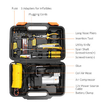 car inflator kit