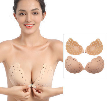 Women's Ice Silk Strapless Underwear Front Buckle Push Up Invisible  Non-slip Breath Beautiful Back Wrap Chest Breasts 2022 New - AliExpress