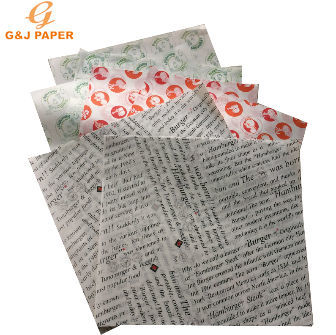 Sandwich Wrapping Deli Paper Shawarma Food Grade Wax Paper - China